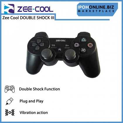 Zee-Cool Double Shock III Wired Controller For PC